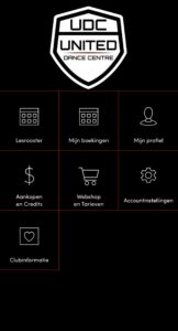 SCREENSHOT UDC VIRTUAGYM APP